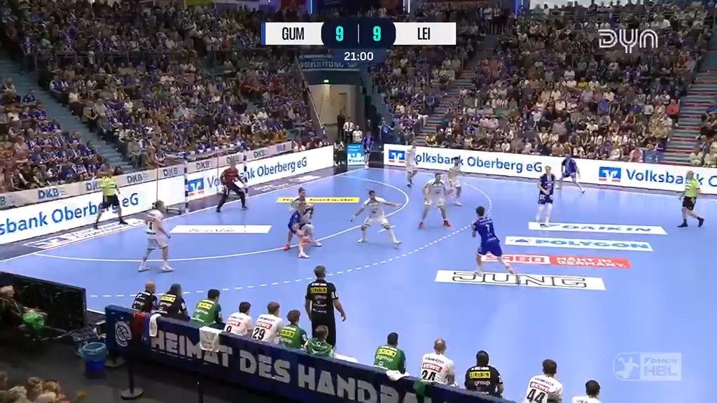 Spiel Highlights zu VfL Gummersbach – SC DHfK Leipzig
