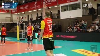 Spiel Highlights zu BADEN VOLLEYS SSC Karlsruhe – Energiequelle Netzhoppers KW
