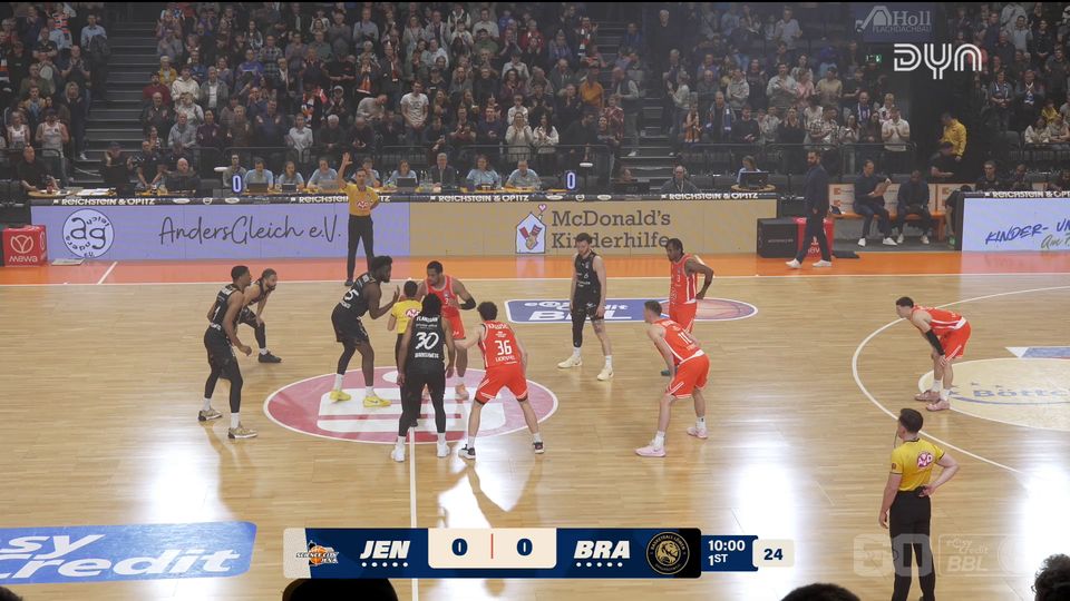 Spiel Highlights zu Science City Jena – Basketball Löwen Braunschweig