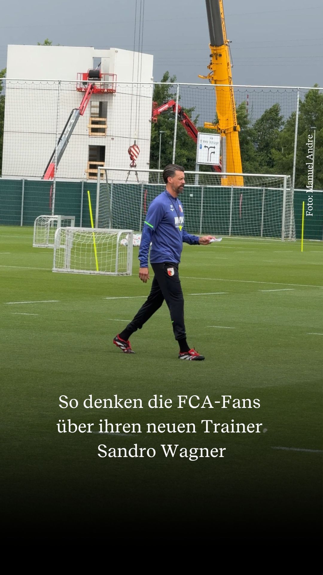 Sandro Wagner starts at FC Augsburg