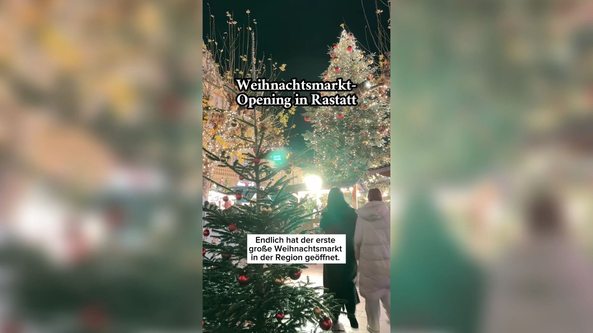 Video: Weihnachtsmarkt Rastatt 2025
