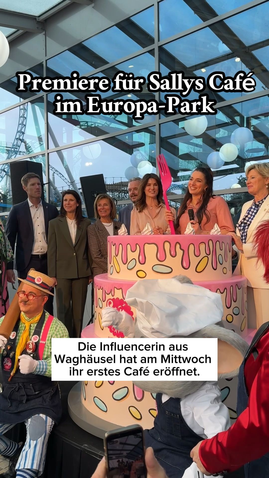 Video: Sallys Café im Europa-Park ist eröffnet