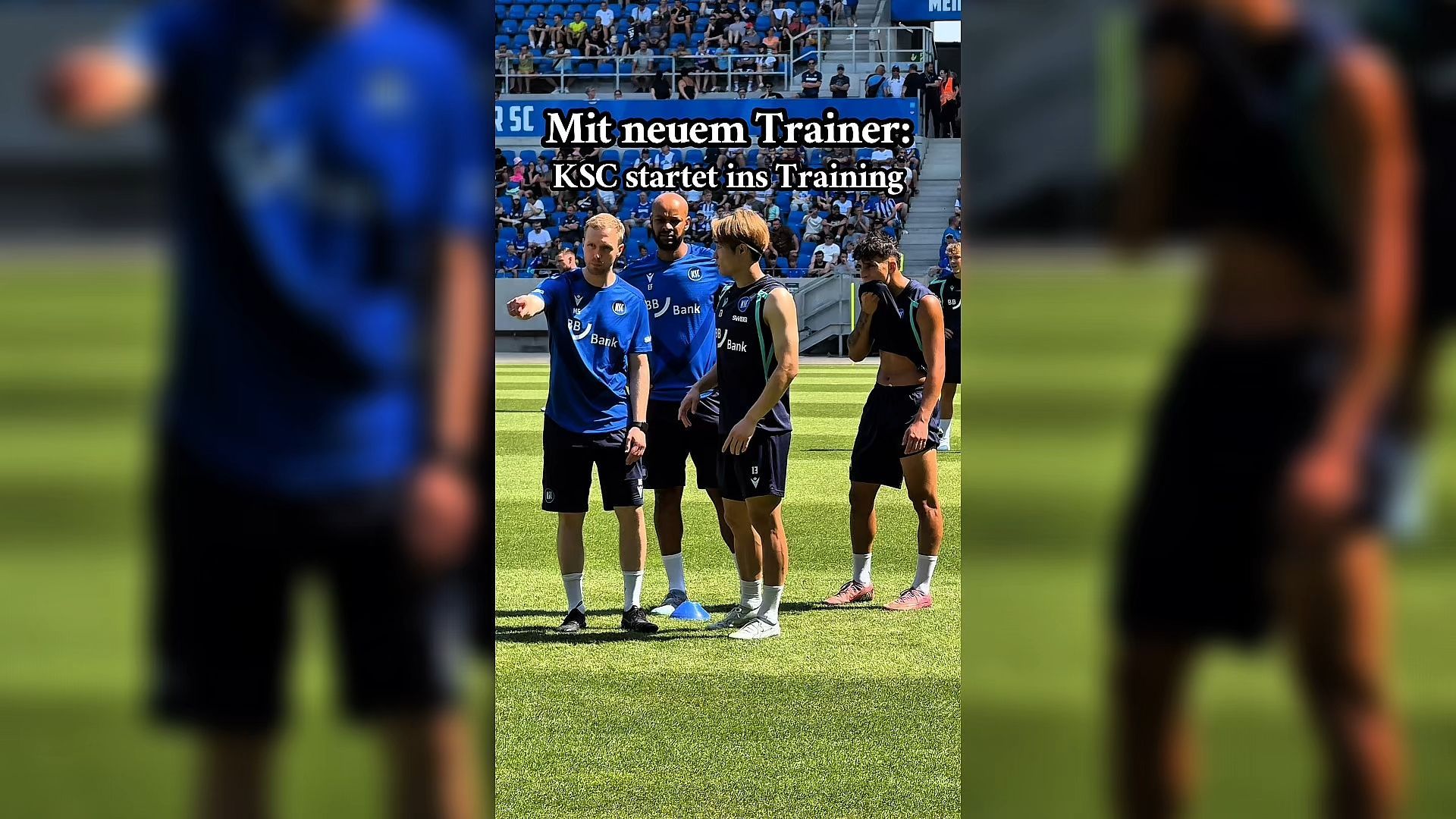 Video: KSC-Trainingsauftakt mit neuem Trainer