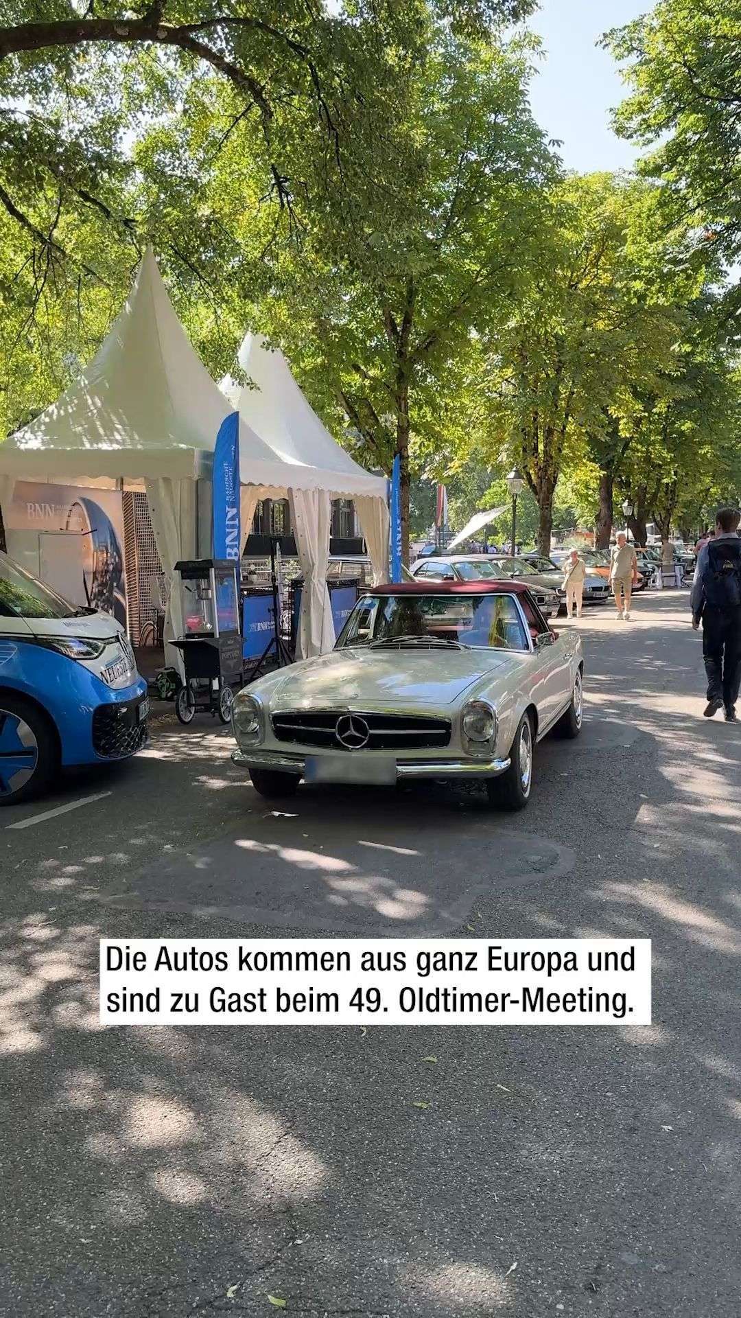 Video: Der Samstag auf dem Oldtimer-Meeting in Baden-Baden