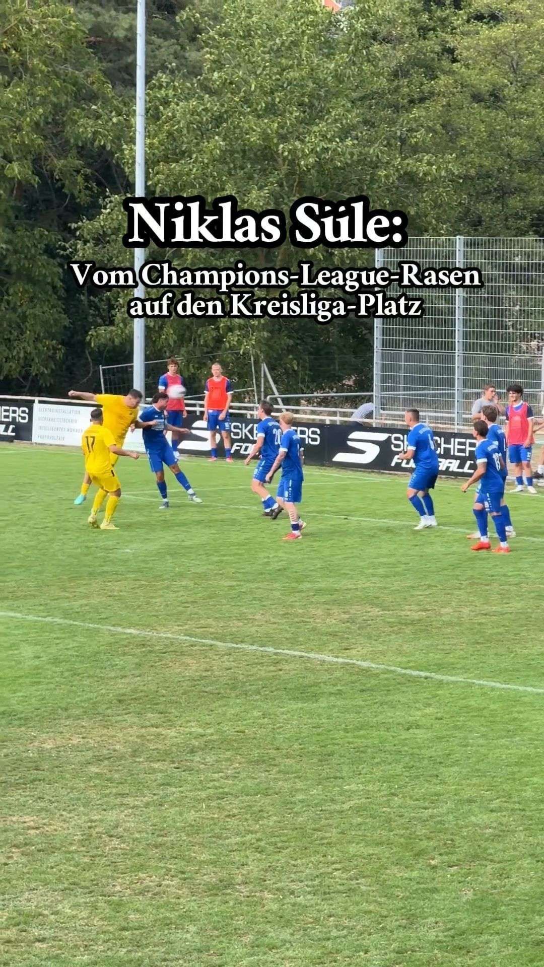 Video: Start mit 2:7-Niederlage: Niklas Süle spielt jetzt beim SV Tiefenbach in der Kreisliga