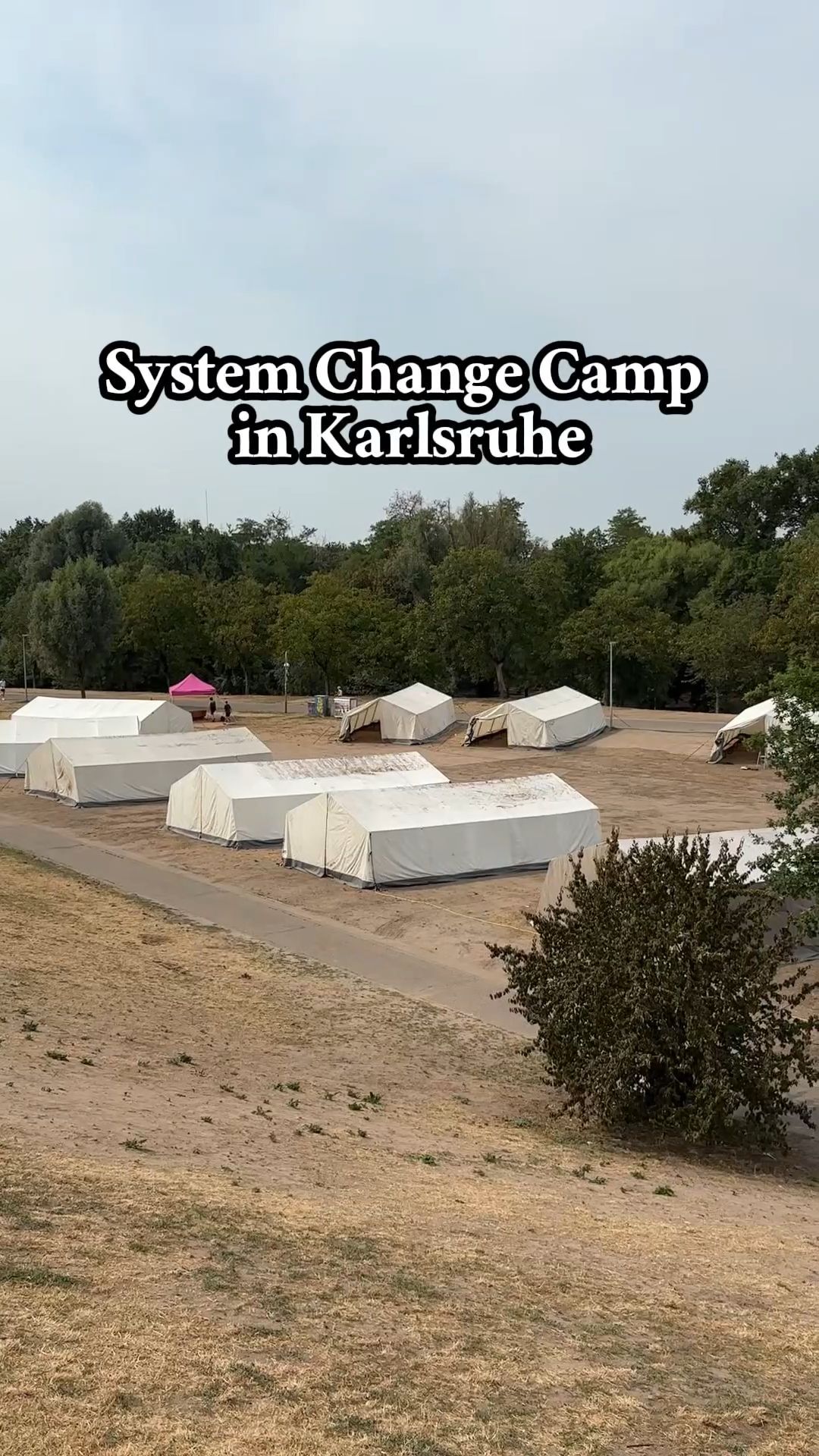 Video: System Change Camp in Karlsruhe: Deshalb steht in der Günther-Klotz- Anlage eine Zeltstatdt