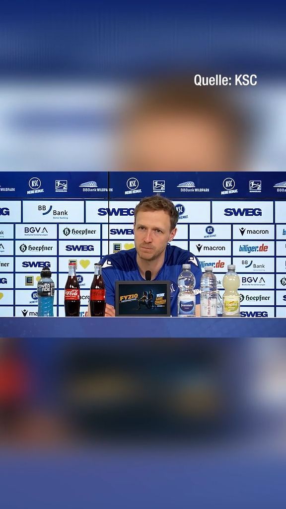 Video: KSC-Trainer Maximilian Senft über die Leihe von Louey Ben Farhat