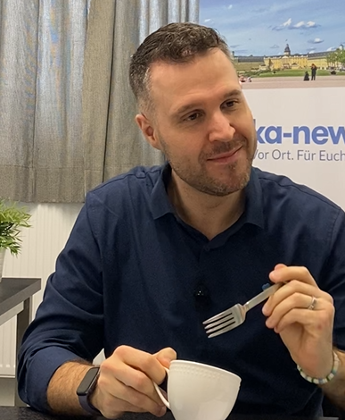 Video: Interview mit Landtagskandidat Benjamin Bauer (Die Grünen).
