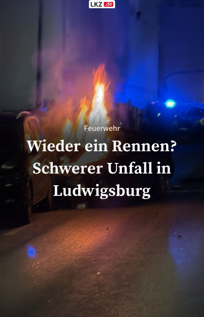 Video: Schwerer Verkehrsunfall in Ludwigsburg