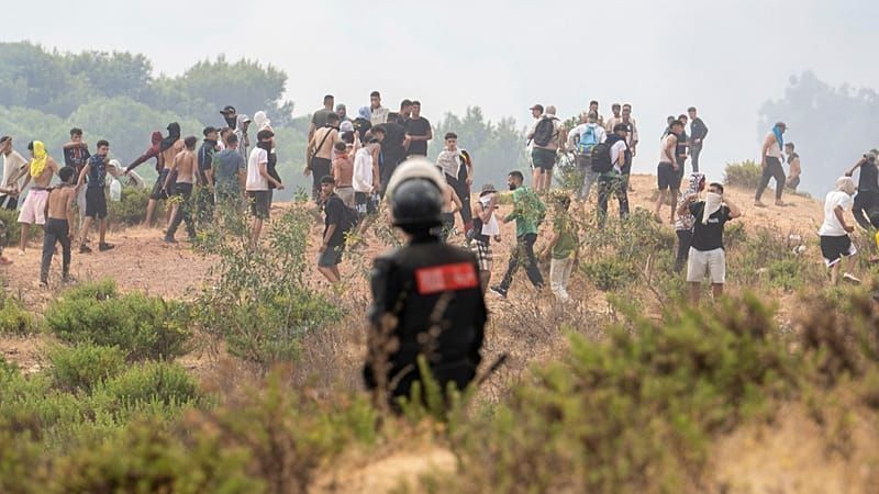 Video: Ceuta-Krise: Größter illegaler Grenzübertritt in die EU?