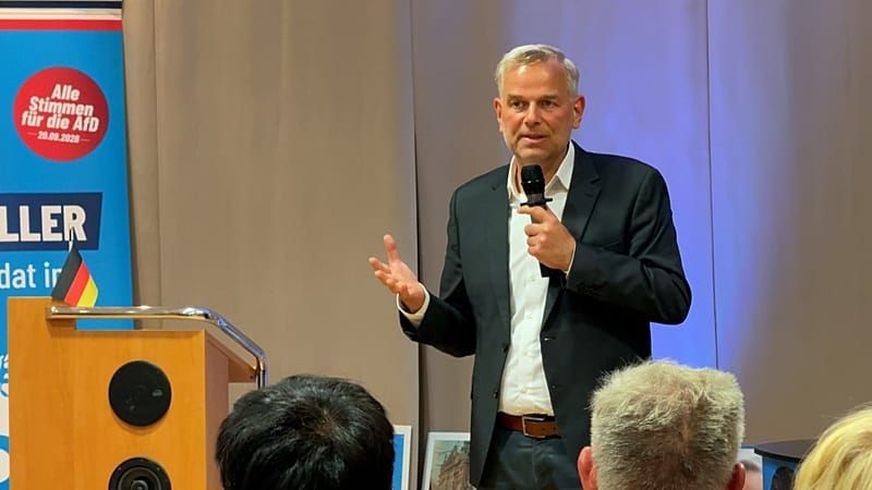Video: AfD-Spitzenkandidat Holm will die "blaue Wende" in Mecklenburg-Vorpommern