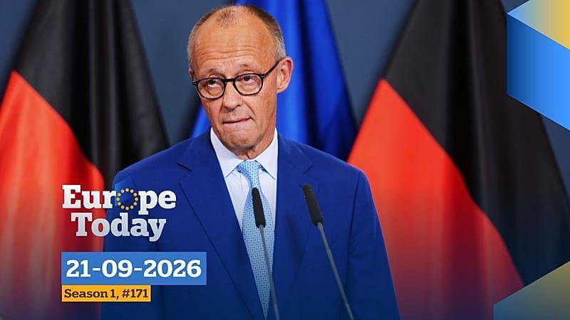 Video: Europe Today: Merz erneut unter Druck, größter ukrainischer Drohnenangriff auf Moskau