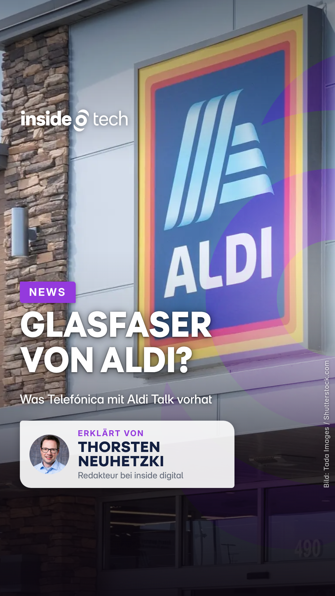 Video: Glasfaser von Aldi Talk? Das ist tatsächlich nicht ausgeschlossen.