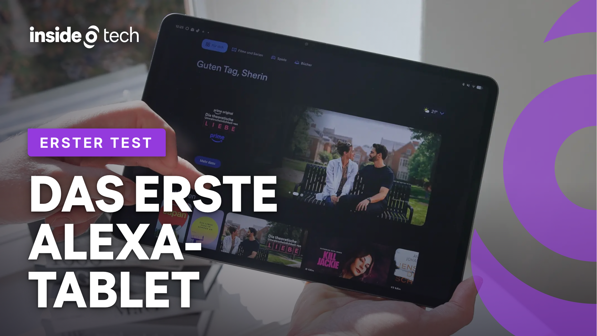 Video: Das erste Alexa-Tablet ist da: Alexa Tablet 12 Pro im Kurztest