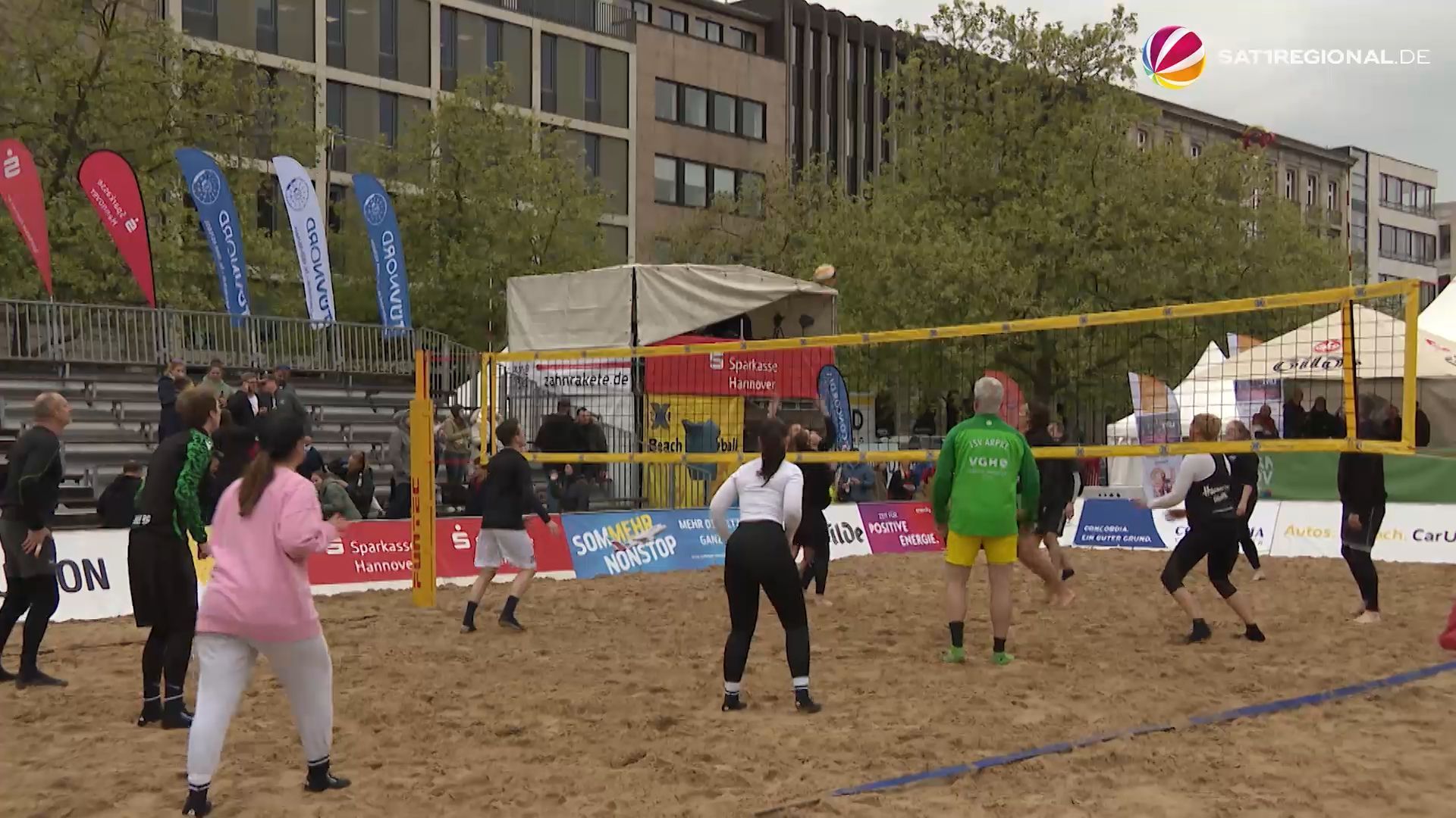 Beachvolleyball-Cup 2024 in Hannover gestartet