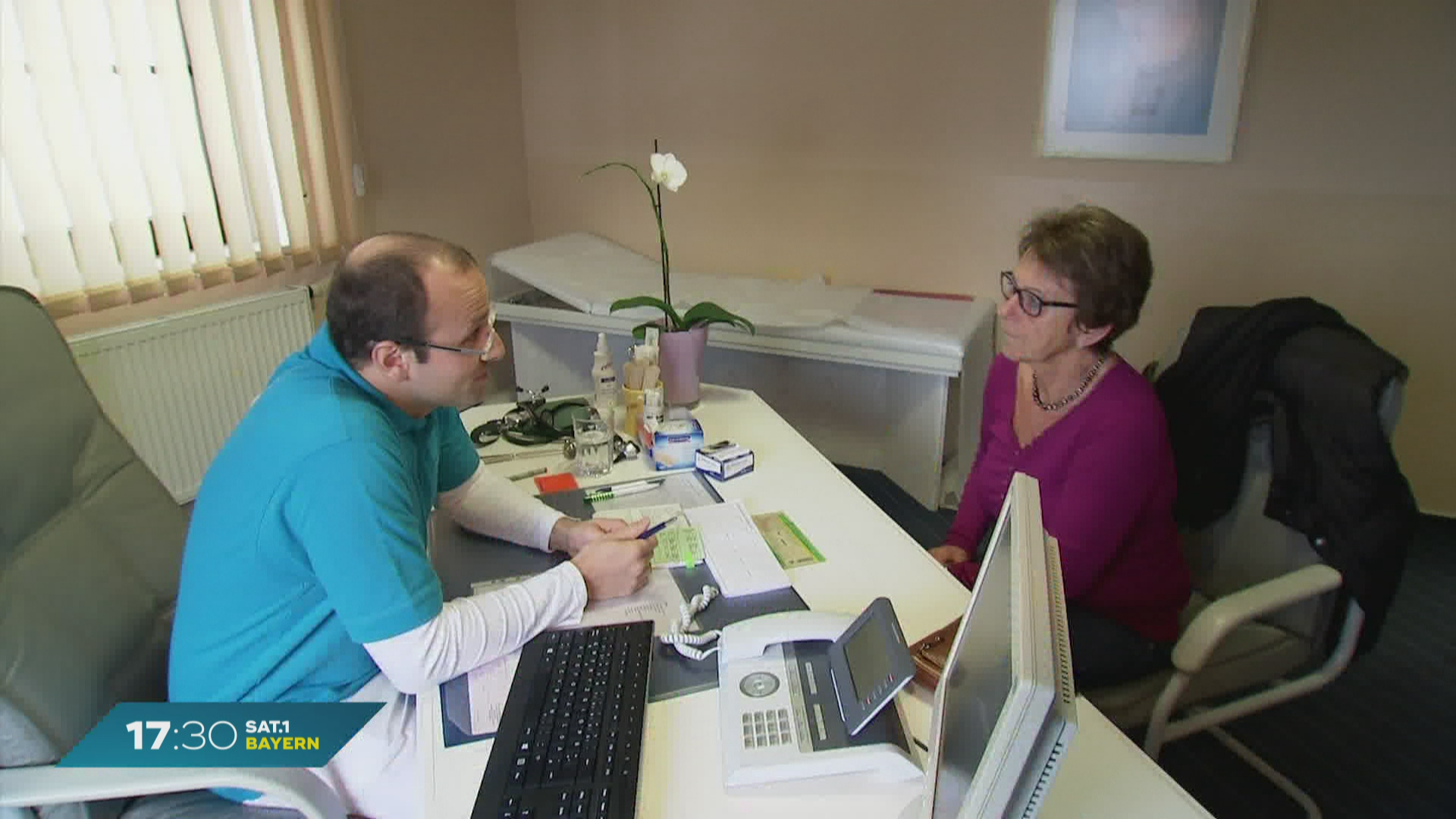 Krankheitsfälle in Bayern: Zahlen auf hohem Niveau