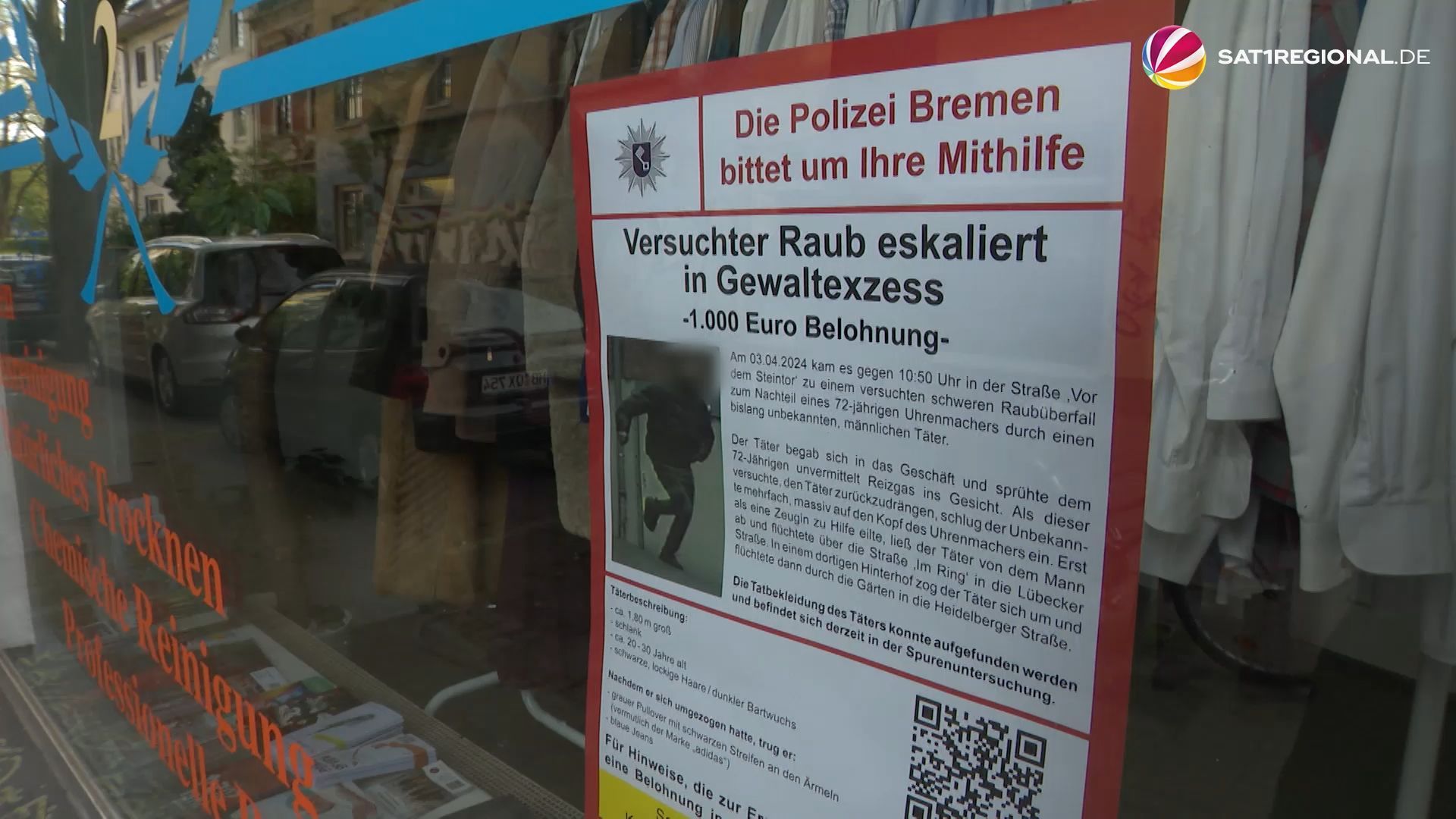 Raubüberfall auf Uhrmacher in Bremen: 21-jähriger mutmaßlicher Täter gefasst