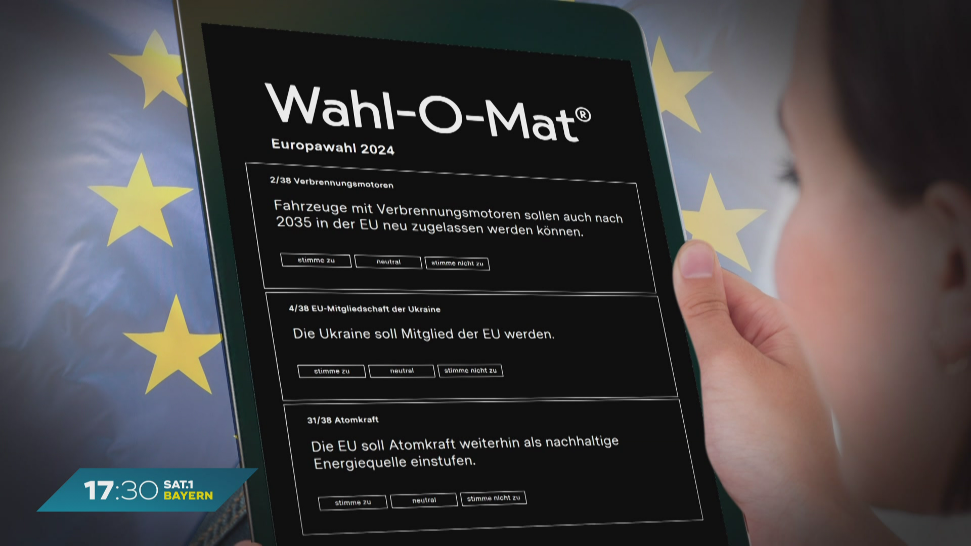 Europawahl 2024 in Bayern: Was taugt der Wahl-O-Mat?
