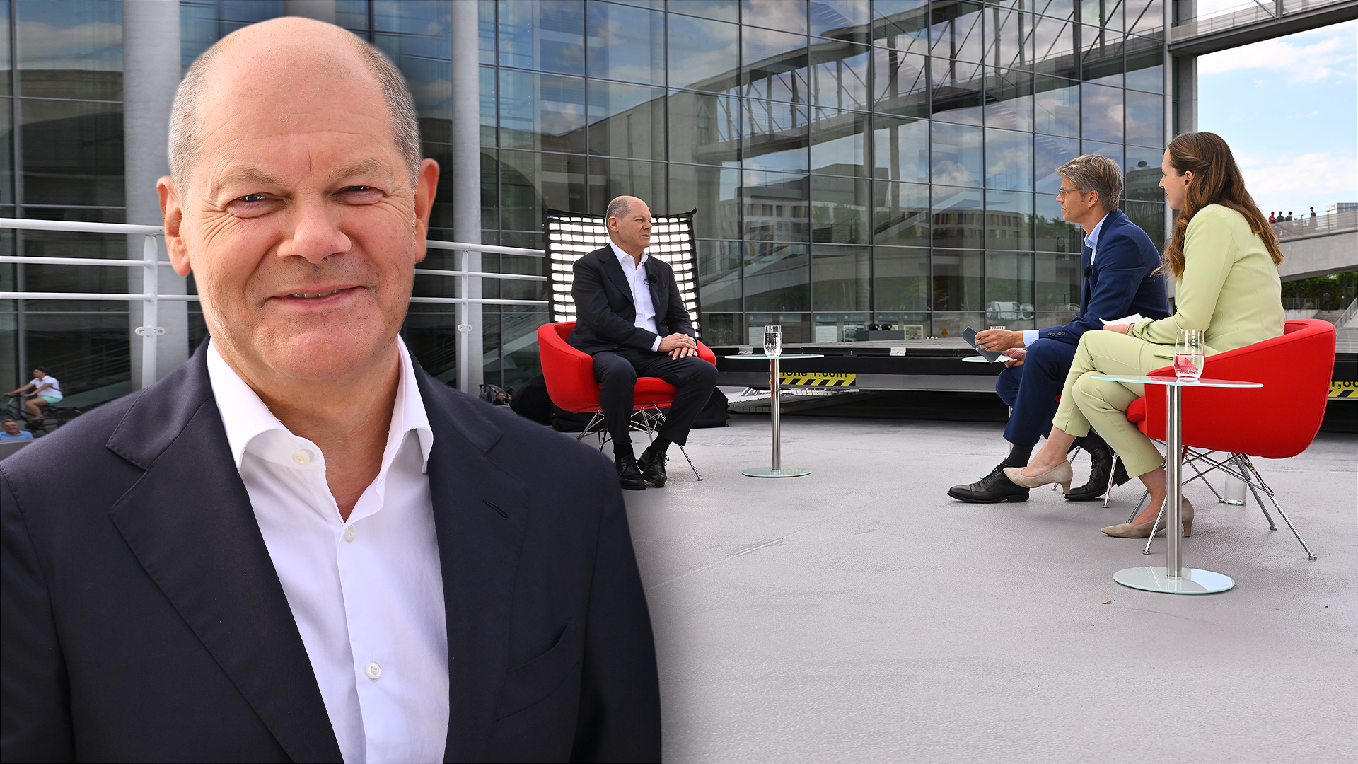 :newstime SPEZIAL: Wo steht Deutschland? Kanzler Scholz im Interview