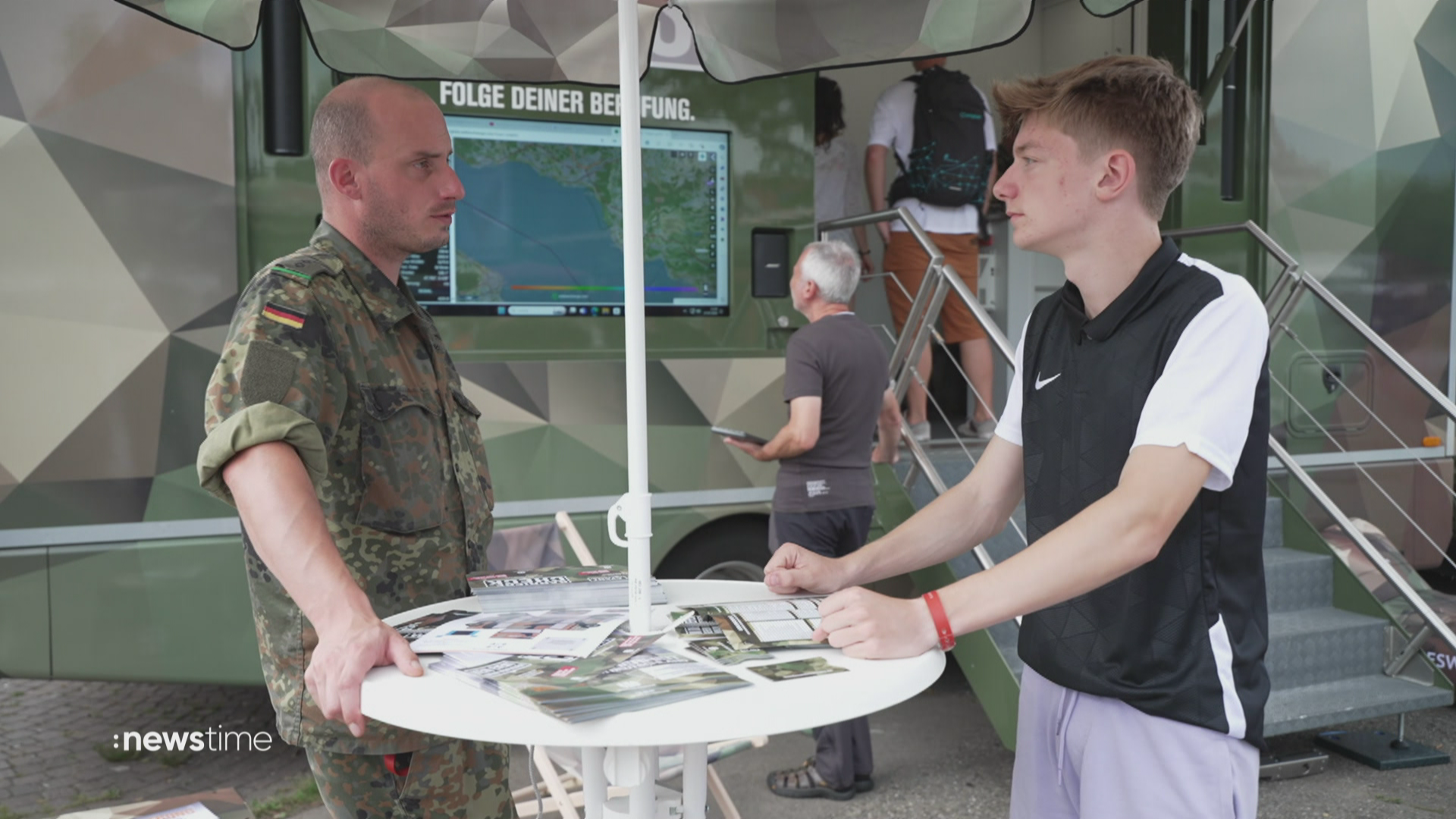 Anzahl der Minderjährigen bei Bundeswehr auf Allzeithoch