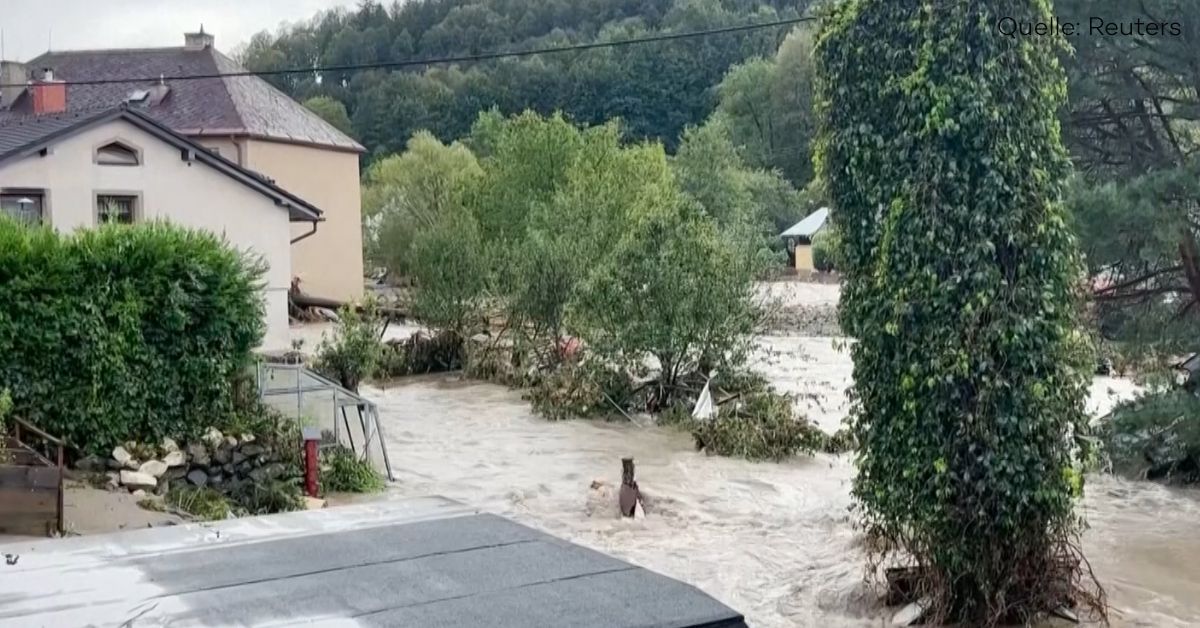 Jahrhunderthochwasser in Tschechien: Das Ausmaß in Bildern - Video