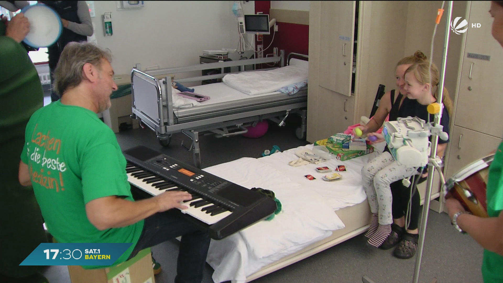 “Zeit des Lachens”-Verein: Gute Laune in der Kinderklinik in Augsburg