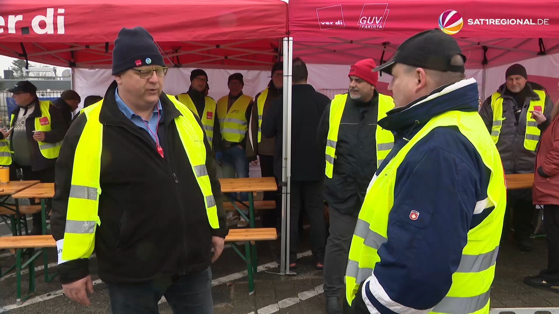 Eisenbahntarifvertrag: Busstreik bis Mittwochabend