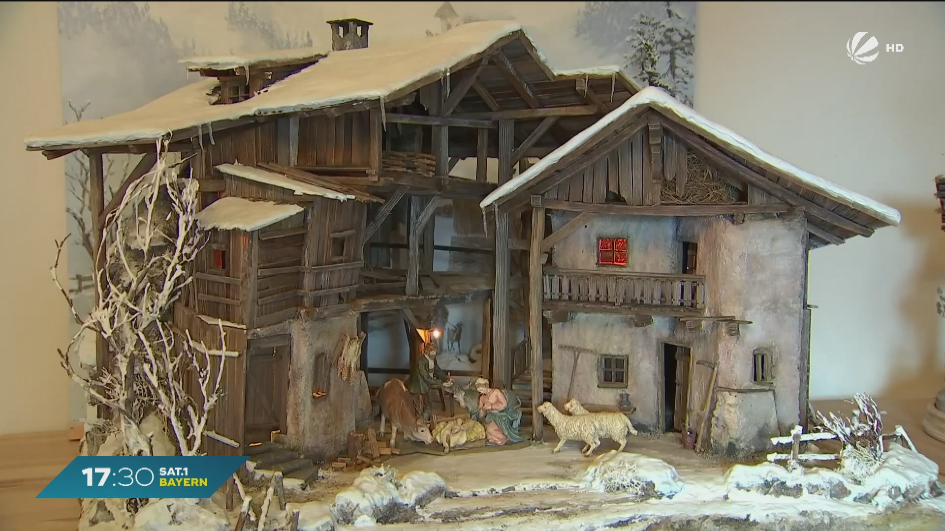 Krippenbauen aus Leidenschaft: Zu Besuch bei einem Meisterbauer