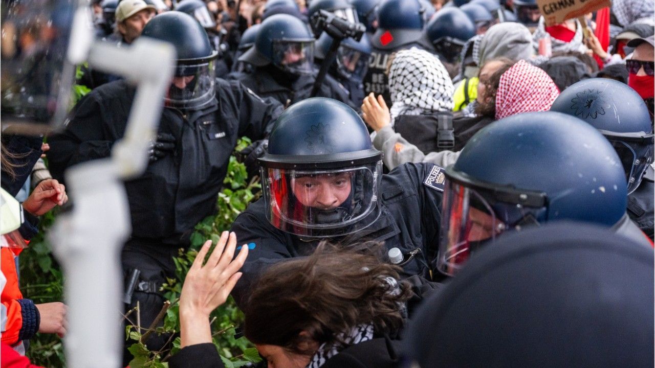 Polizist bei Nakba-Demo in Berlin schwer verletzt