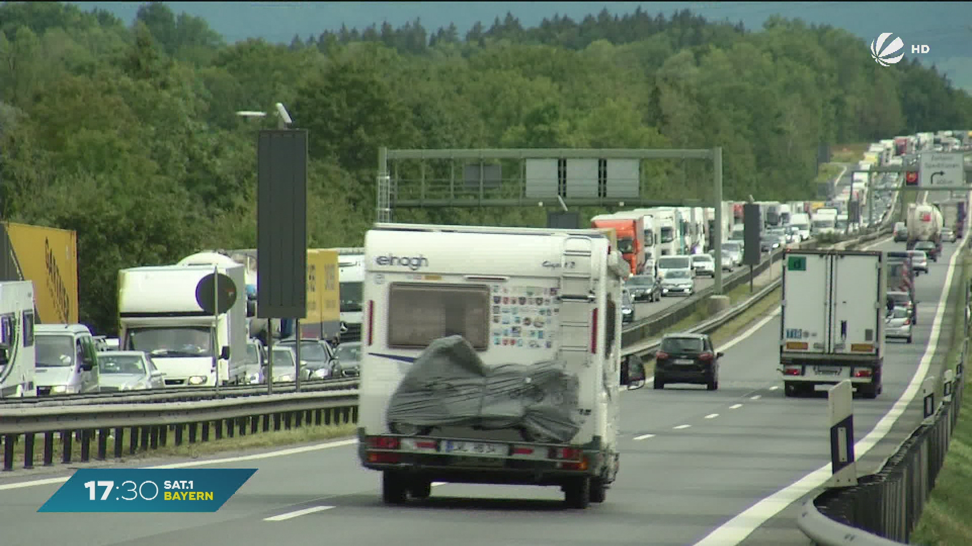 Verlängertes Wochenende: Staus auf Autobahnen in Bayern erwartet