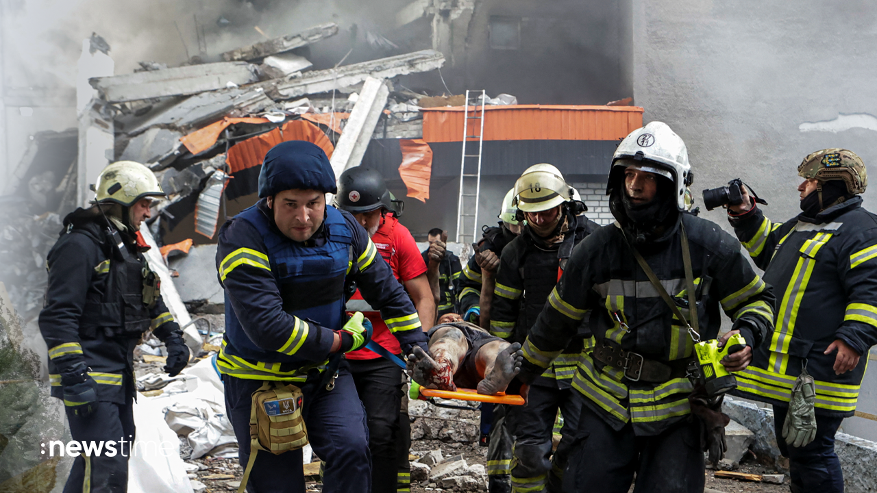 Video: Ukraine: Schwere Luft-Angriffe auf Charkiw