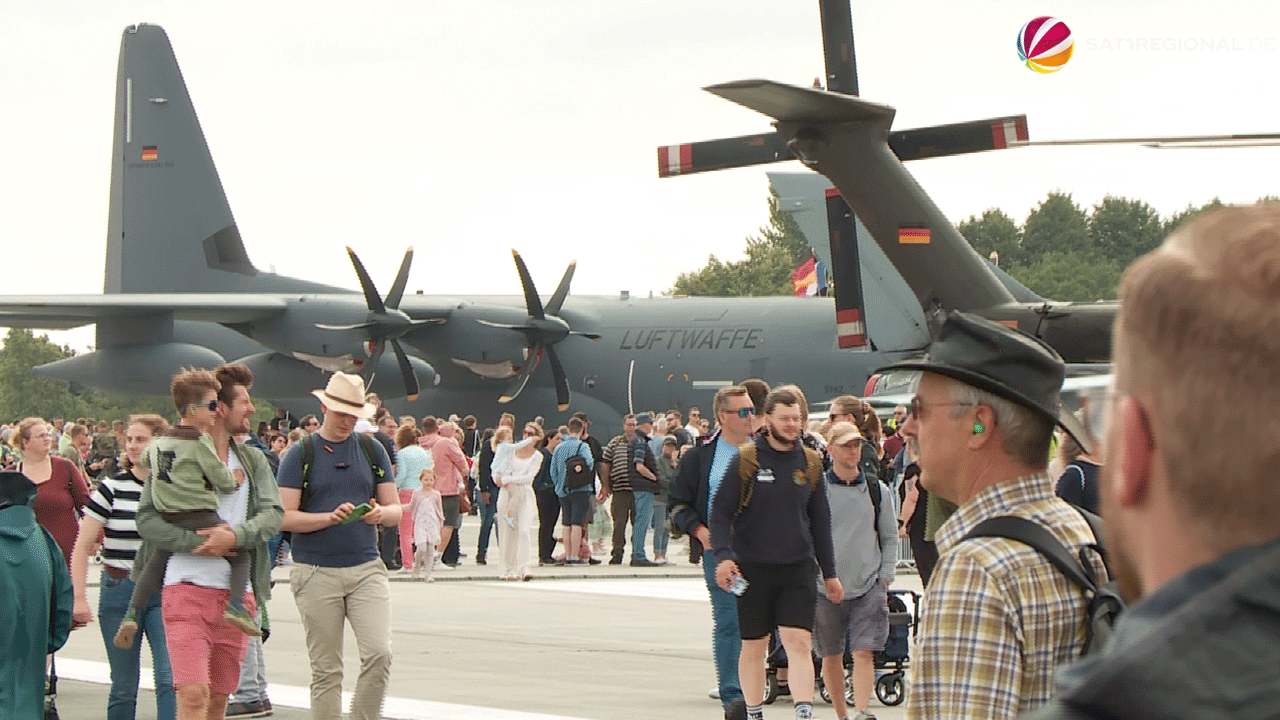 Video: Tag der Bundeswehr: 83.000 Interessierte besuchen Fliegerhorst Schleswig-Jagel