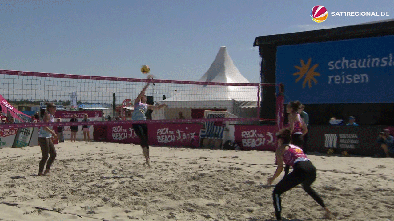 „Rock the Beach“: Beachvolleyball-Tour macht Halt in St. Peter-Ording