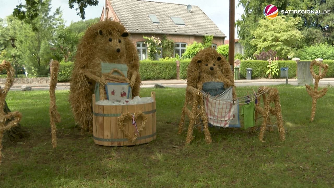 Video: Traditionelle Strohkunst: 24. Probsteier Korntage starten am Freitag