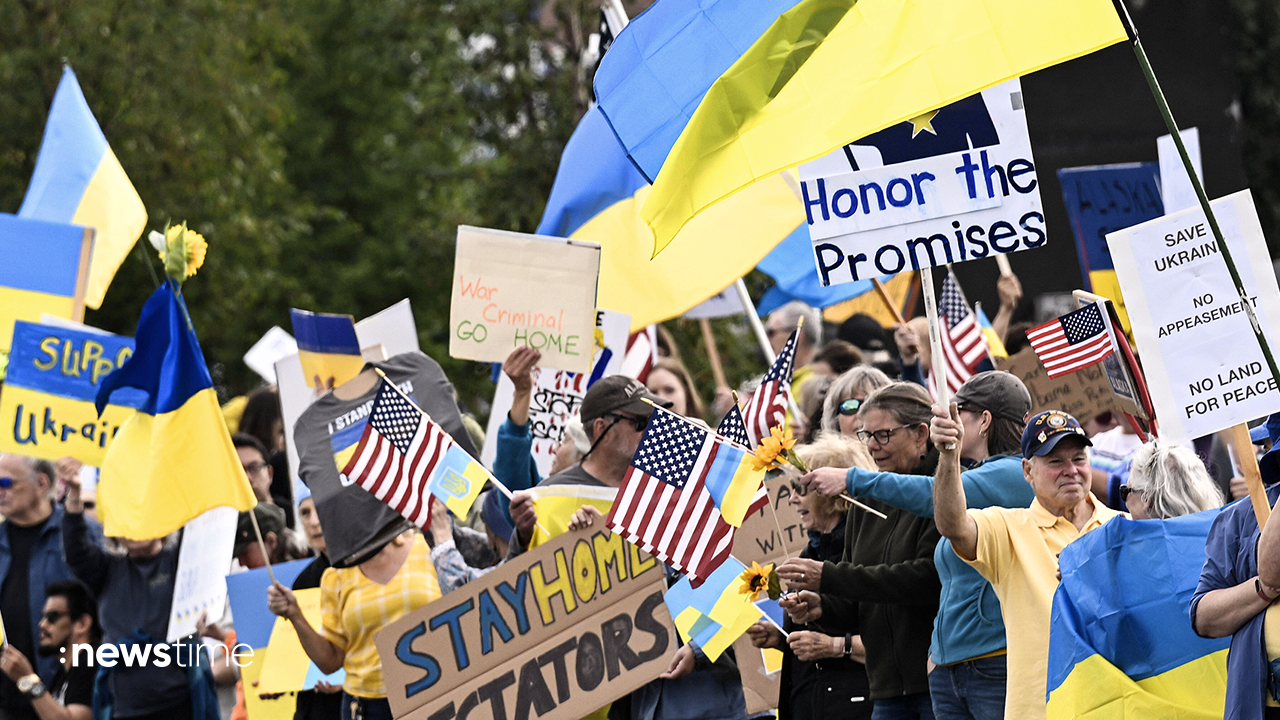 Video: Proteste gegen Gipfel-Treffen in Alaska