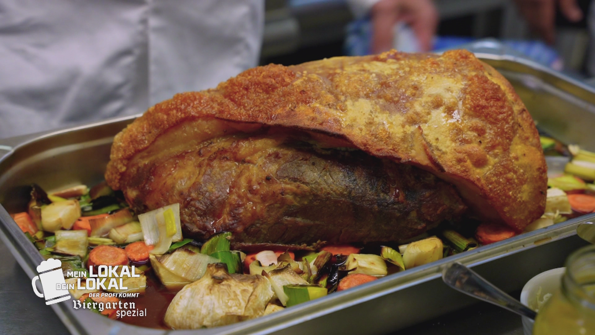 The perfect cooking point for pork roast