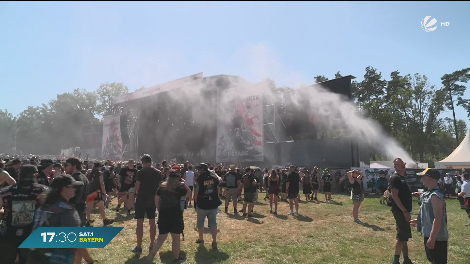 Brise estivale à Dinkelsbühl : le festival de métal démarre sous la chaleur écrasante