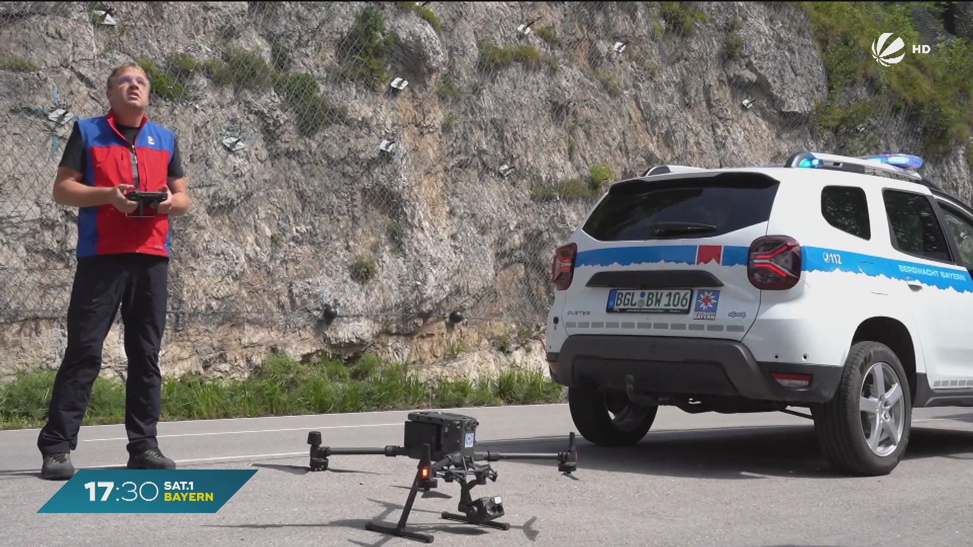 Video: Hilfeschreie bei Schneizlreuth: Frau an Abhang verunglückt