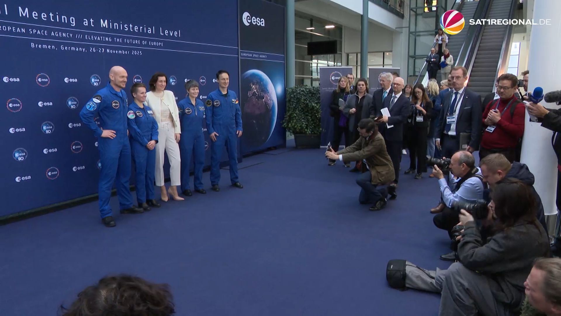 Video: ESA-Tagung in Bremen: Europa soll im Weltraum eine wichtige Rolle spielen