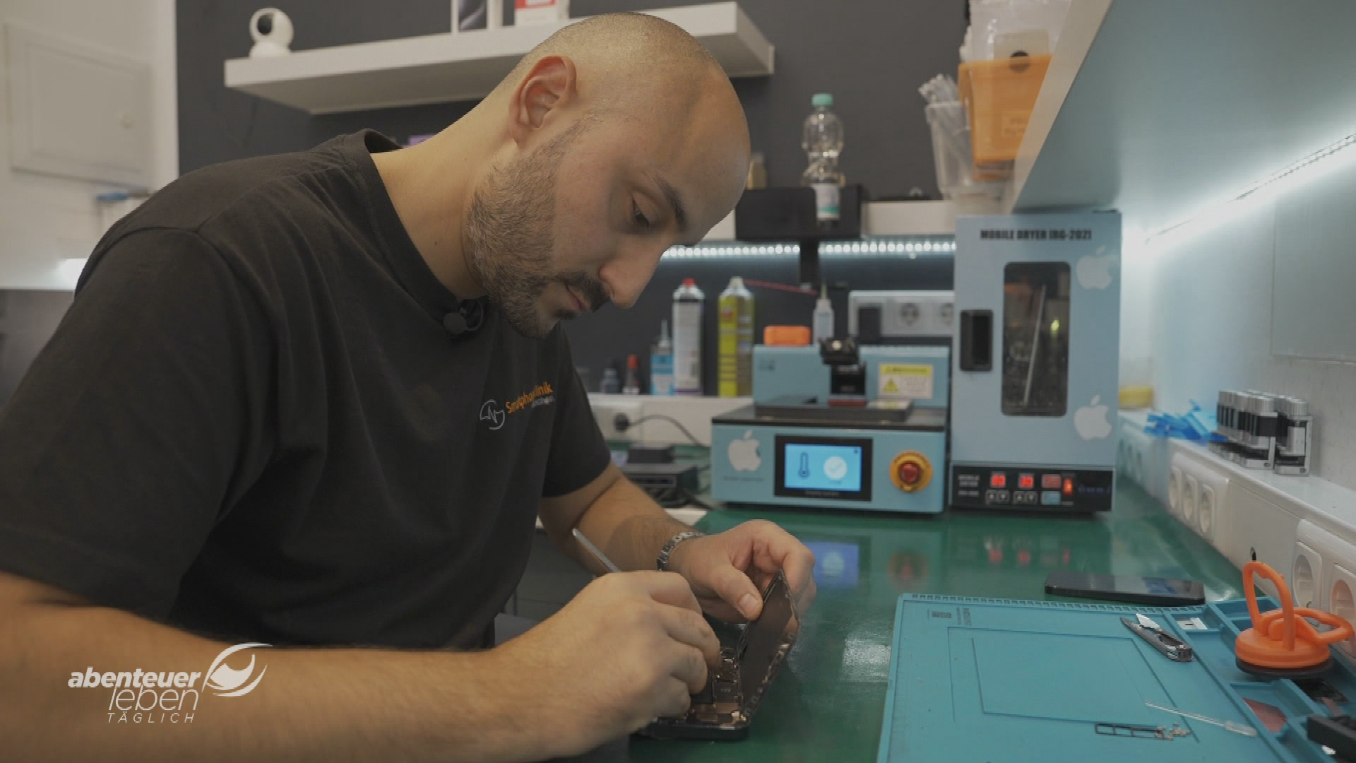 Smartphone in Not - the patients at the phone doctor