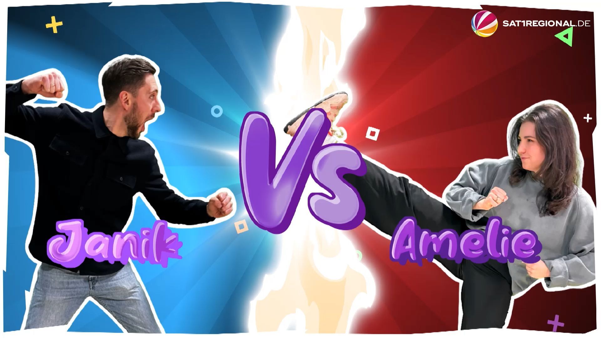 Video: Gameshow-Battle: SAT.1 REGIONAL-Reporter treten im Team Clash Hamburg gegeneinander an