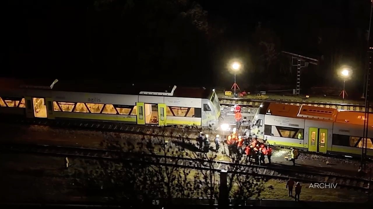 Video: Nach Zugunglück in Bayreuth: Ursache weiter unklar