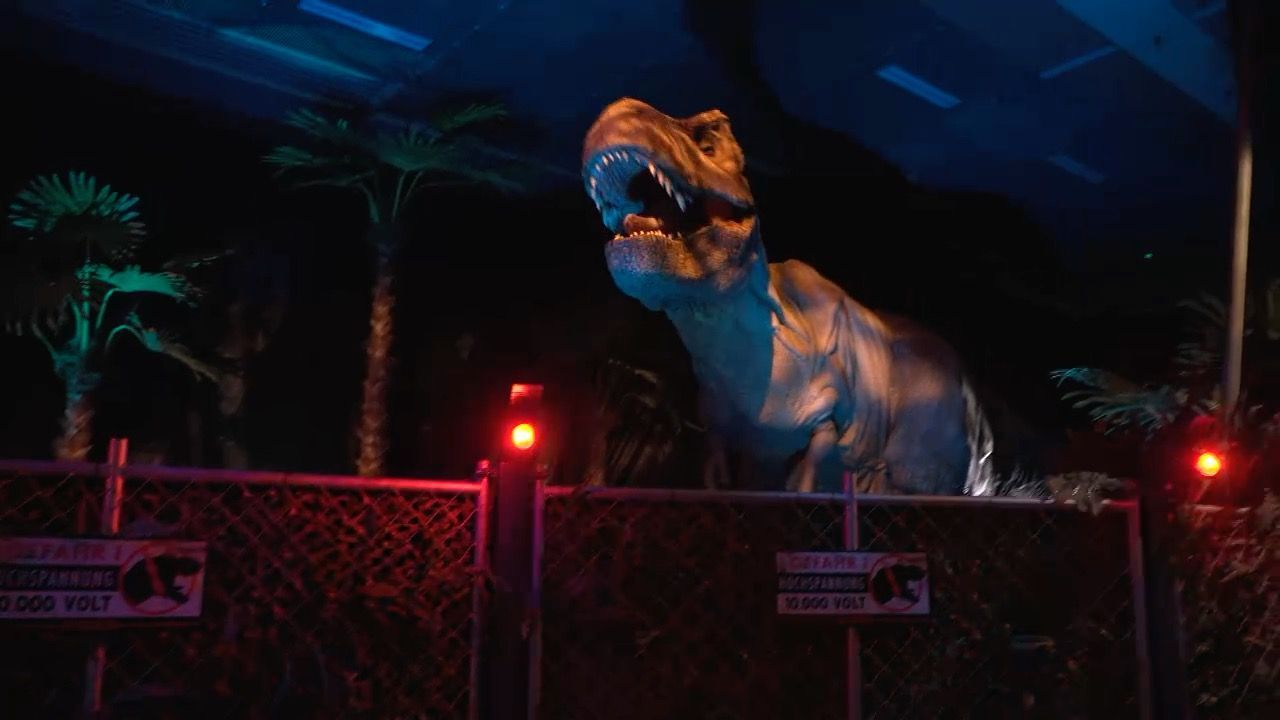 Video: Dinosaurier in München: Start der Jurassic World Experience