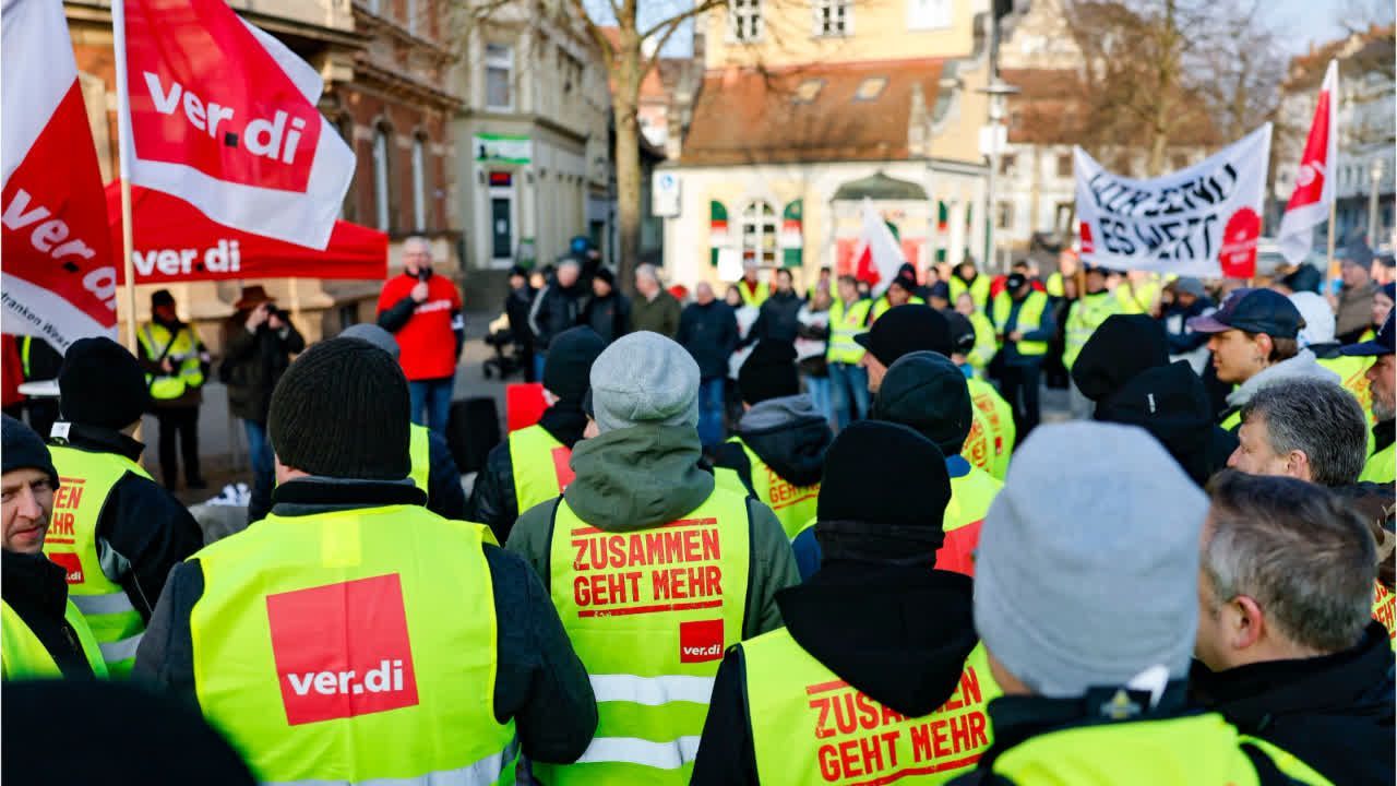 Video: Erneuter ÖPNV-Streik in Bayern