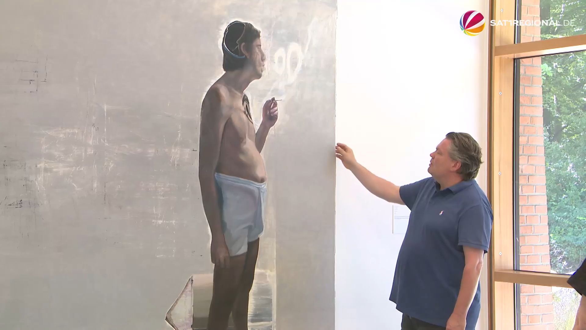 Video: Woods Art Institute: Hamburger Rik Reinking zeigt Tzamouranis-Ausstellung