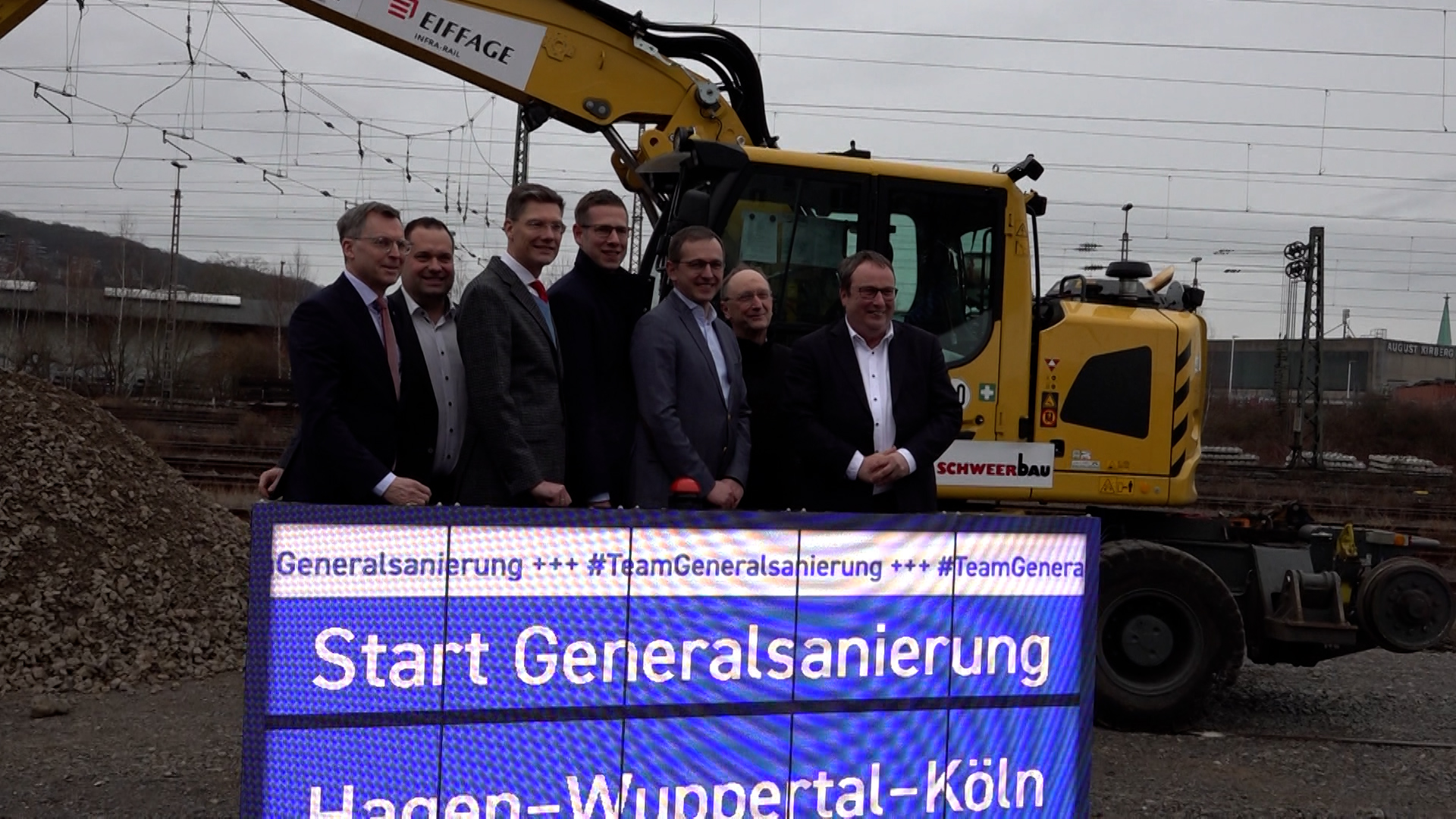 Video: Generalsanierung der Bahnstrecke Köln-Wuppertal