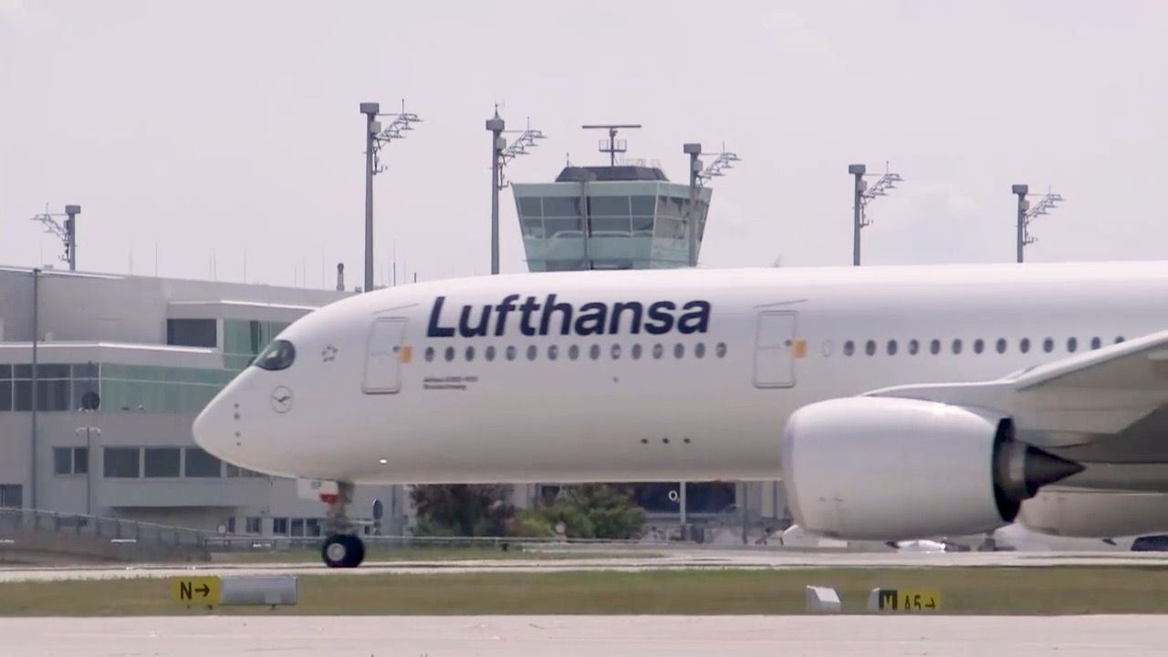 Video: Lufthansa-Streik: Flugausfälle in München und Nürnberg