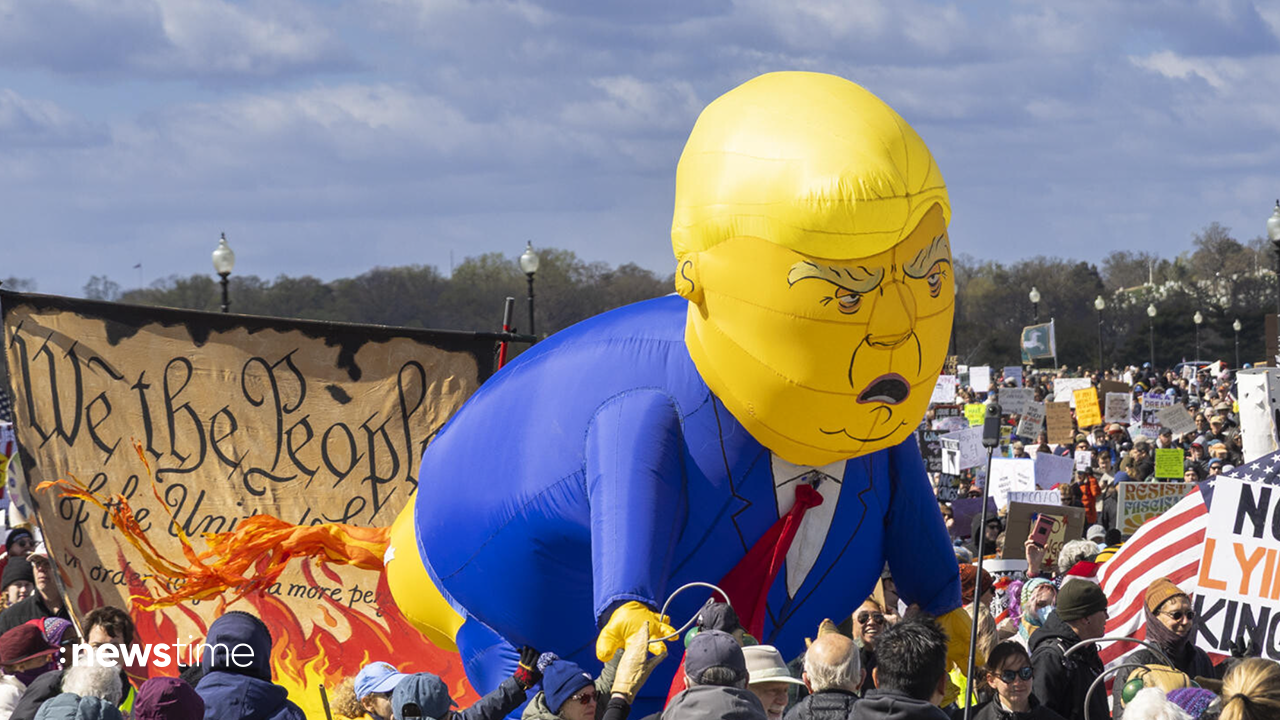 Video: "No-Kings": US-Bürger gegen Trump