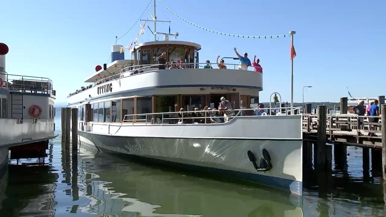 Video: Saisonstart auf Bayerns Seen: Erste Schiffe legen an Ostern ab