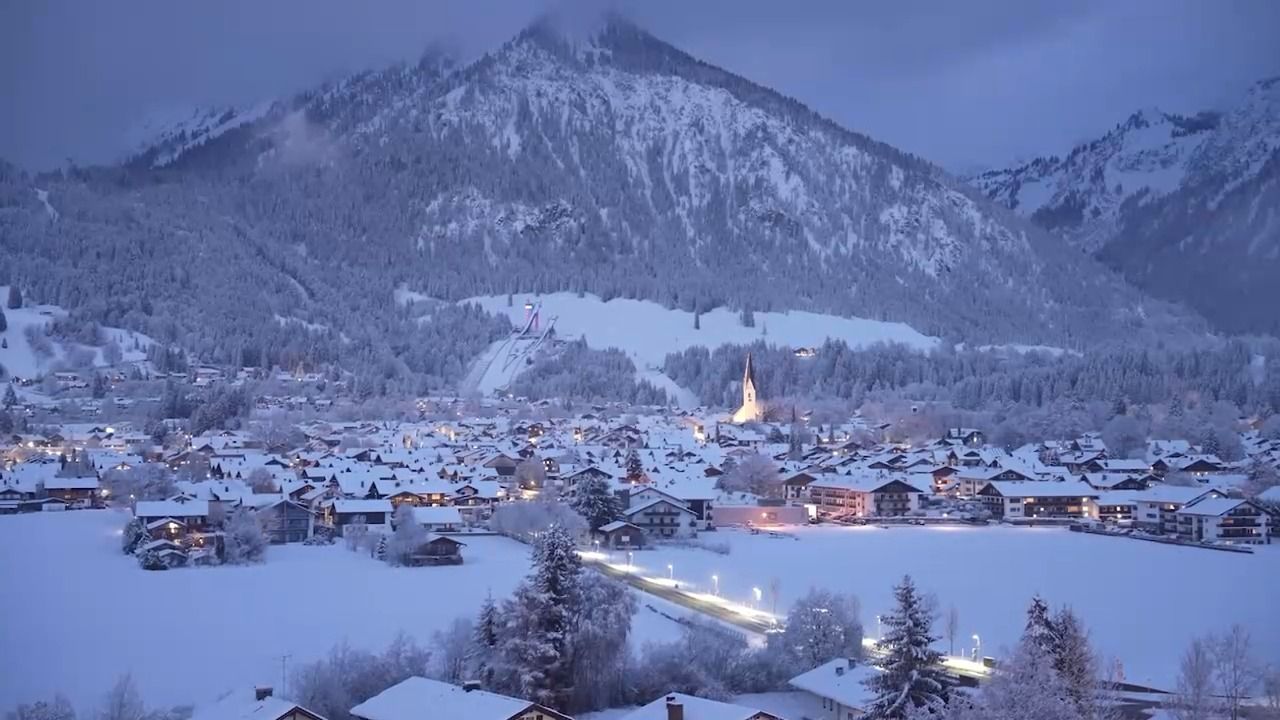 Video: Weiße Ostern? 40 Zentimeter Neuschnee im Allgäu